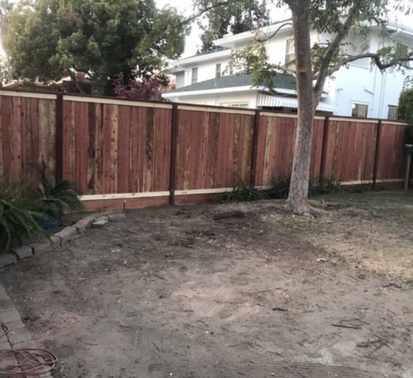 quality Redwood Fence Fresno